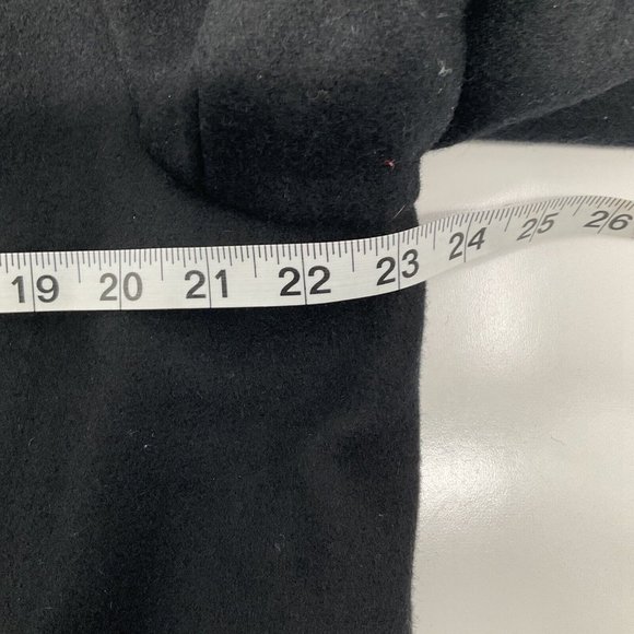 Vtg 80s Cooper Black 100% Wool Peacoat Sz XL Exclusive From Labor Mgt Co… - Picture 3 of 10